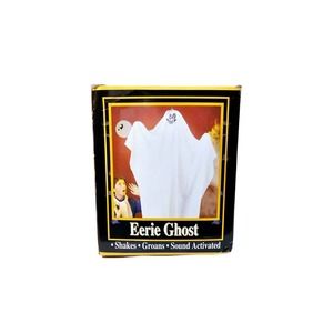 Vintage Gemmy Halloween Factory Moaning Ghost Original Box 1995 Tested/Works